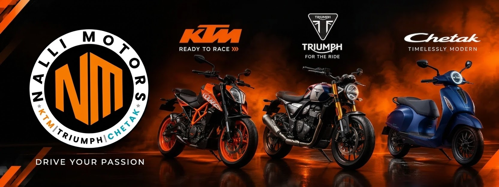 Nalli Motors Premium Two Wheeler Showroom